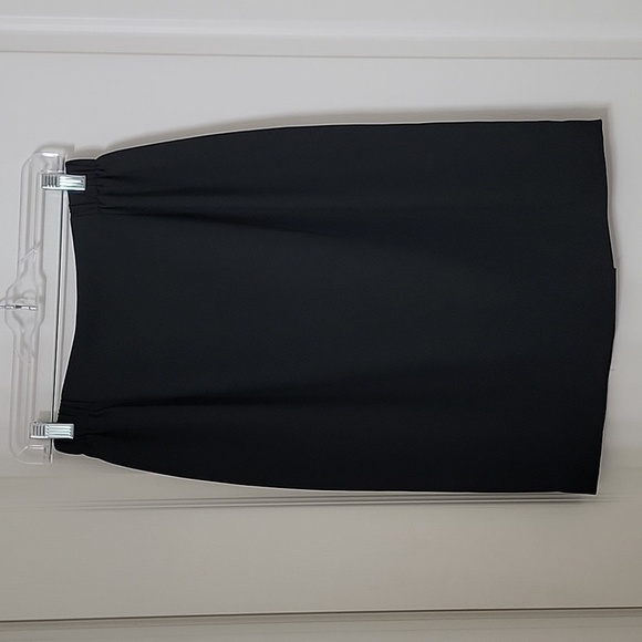 Criscione New York Dresses & Skirts - Criscione New York Size S Black Vintage Pencil Skirt Pleated Side Waist, Lined